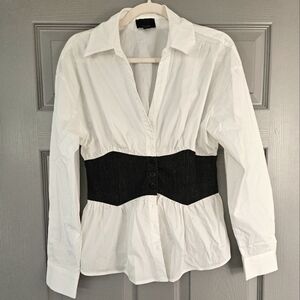Belted Button Up